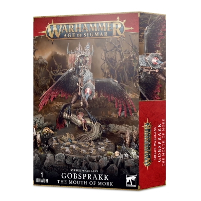 Tania figurka Orruk Warclans Gobsprakk, The Mouth of Mork z Games Workshop